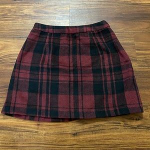 Flannel Skirt